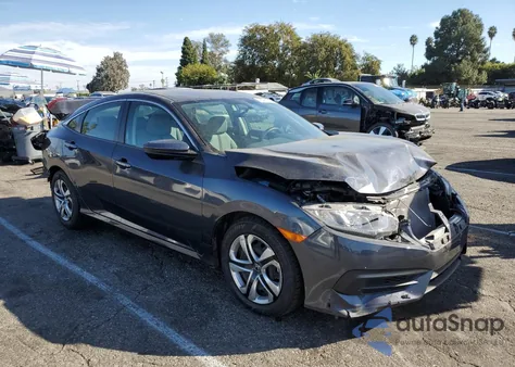 2018 Honda Civic Lx z USA, uszkodzony, nr VIN 2HGFC2F57JH548415